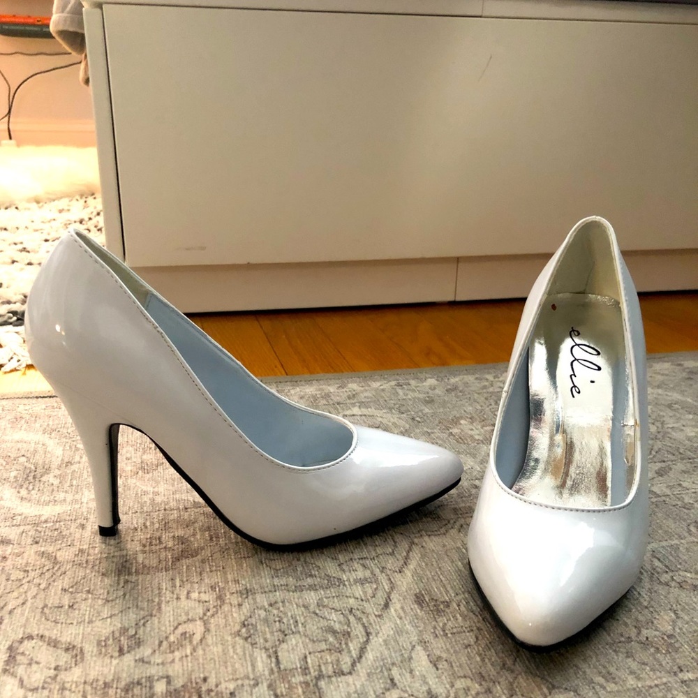 White High Heels